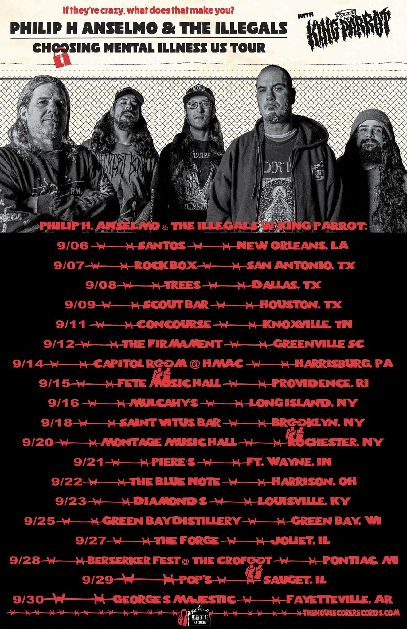 New Orleans with Philip H. Anselmo and The Illegals