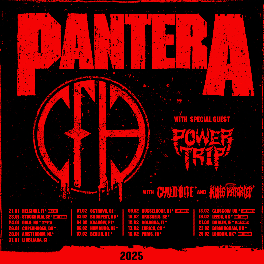 PANTERA / POWER TRIP / KING PARROT 2024